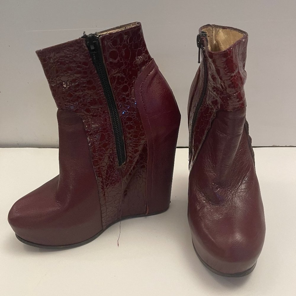 Diana Broussard Red Booties